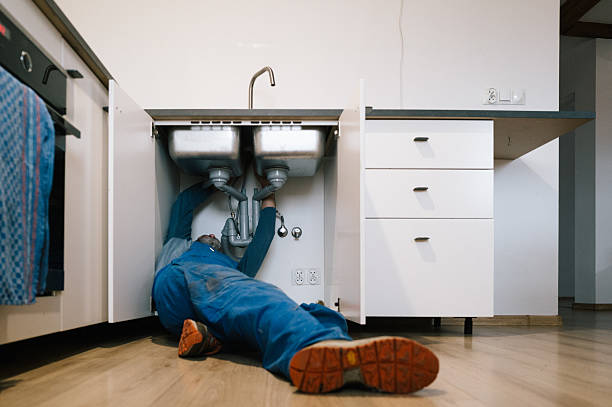 Professional Leak Detection technician working in Turners Falls, MA
